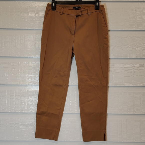 H&M Pants - H&M DARK KHACKI CHINOS WOMENS SZ 26 ANKLE LENGTH ACADEMIA CAREER CASUAL OFFICE